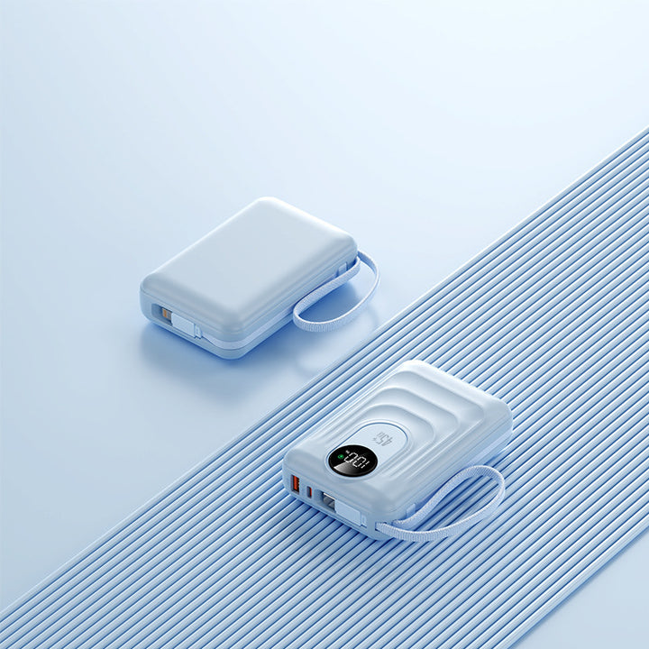 Portable power bank with fast wireless charging function and digital display Stornfield
