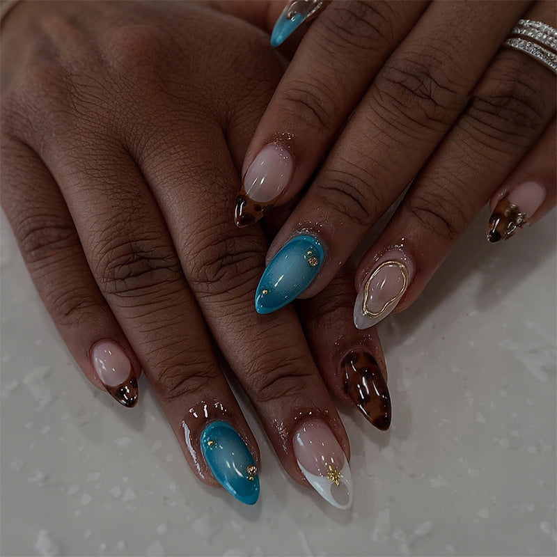 Artistic Full Cover Press-On Nail Collection Stornfield