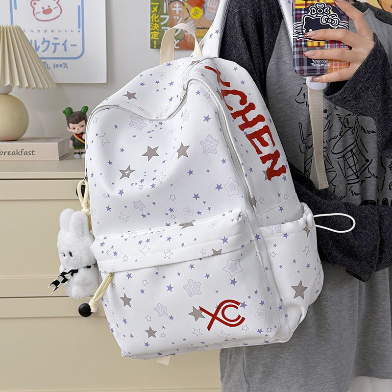 Bunny Ear Patterned School Backpack Stornfield