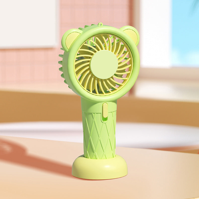 Women's Portable Mini Fan with Playful Animal Design Stornfield
