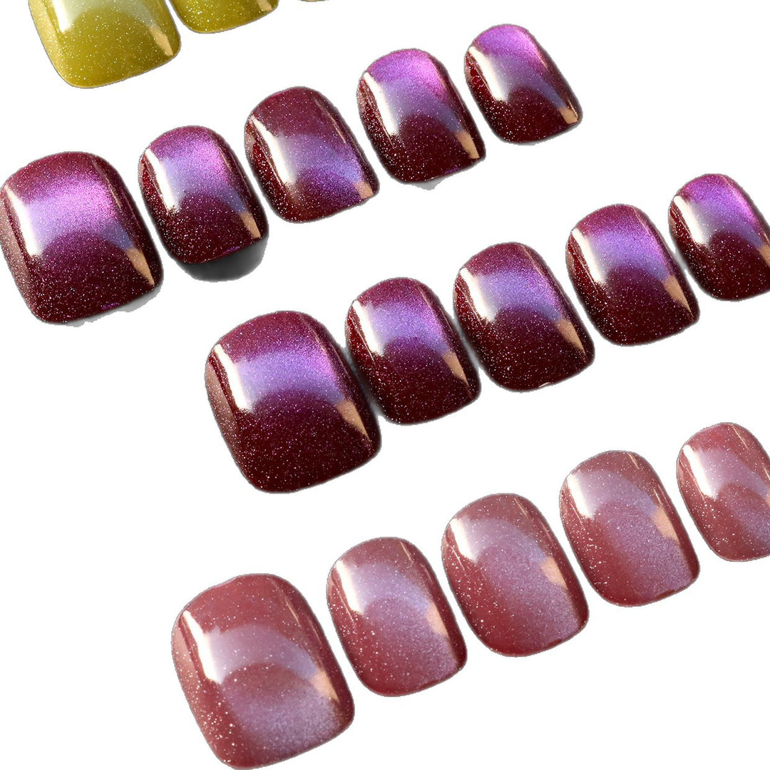 Glossy Press-On Nail Set Stornfield