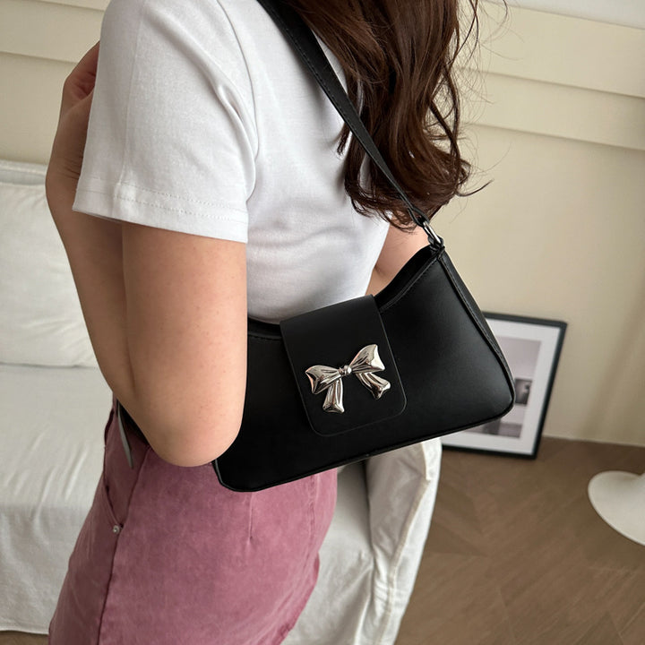 Stylish Bow Accent Handbag Stornfield