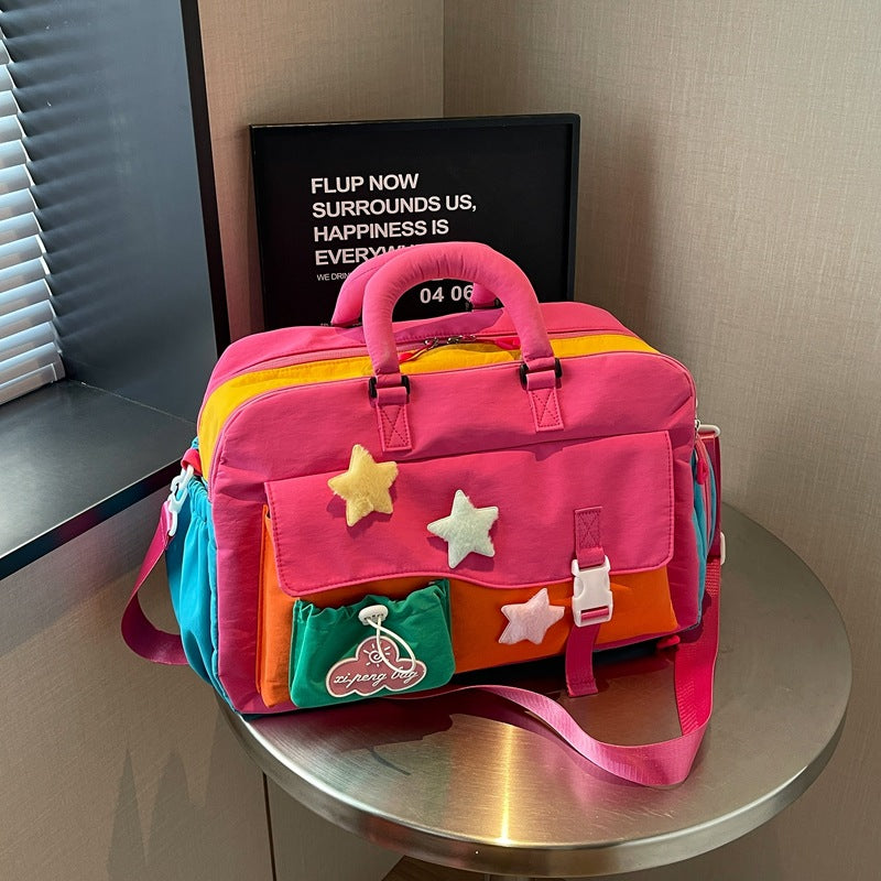 Stylish Multi-Color Travel Weekender Bag Stornfield
