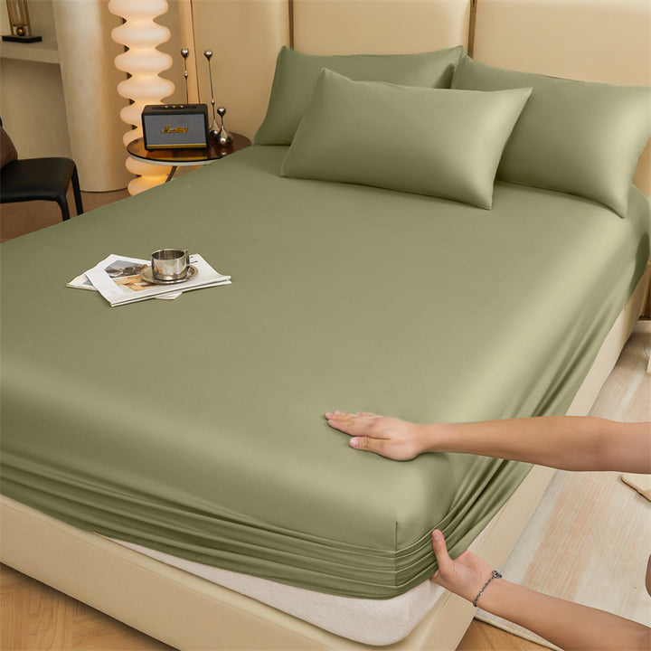Soft Cotton Fitted Sheet Set