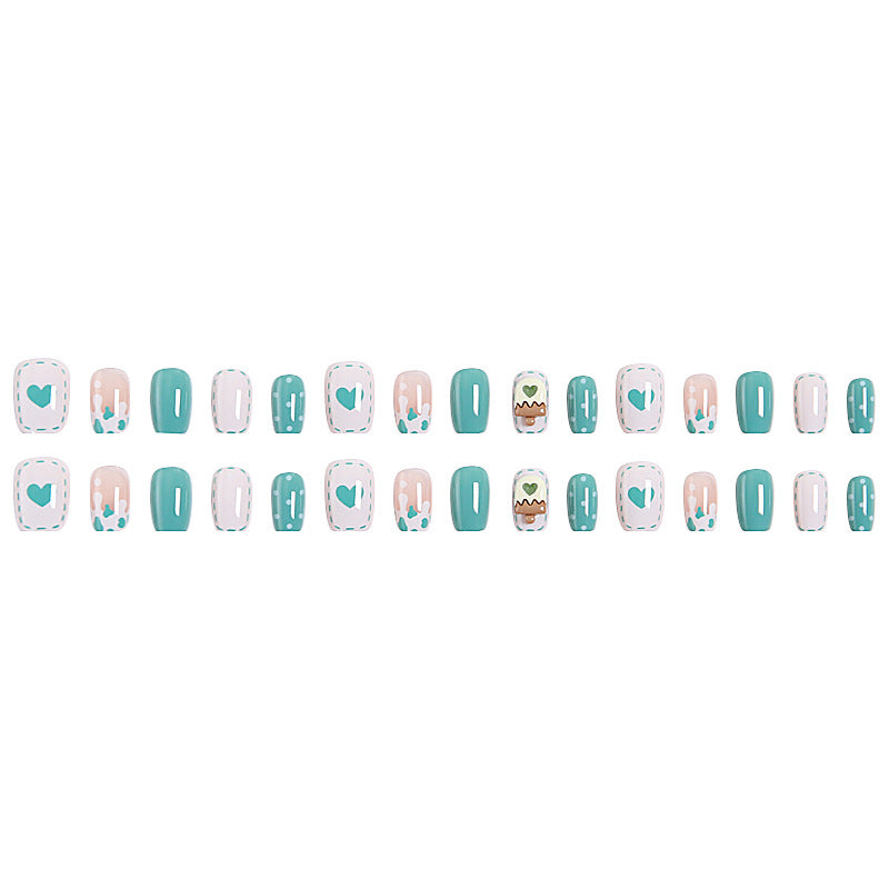 Nail set with intricate design Stornfield