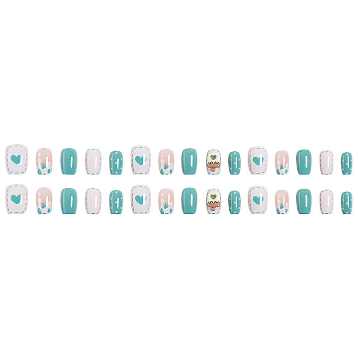 Nail set with intricate design Stornfield