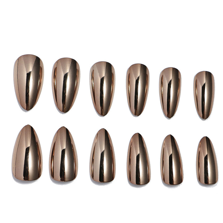 Metallic Stiletto Press-On Nails Stornfield