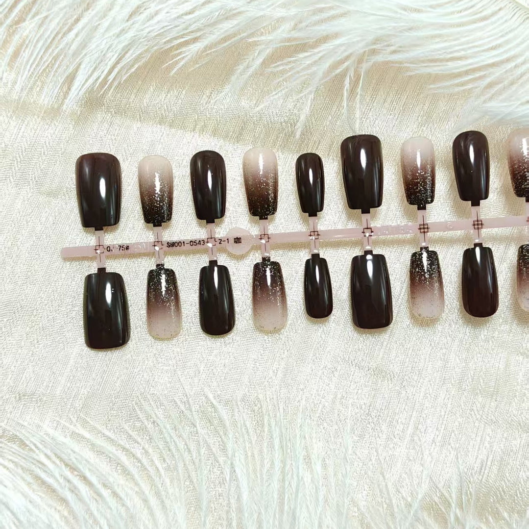 Artificial Nails in Elegant Ombre Design Stornfield 1787298929