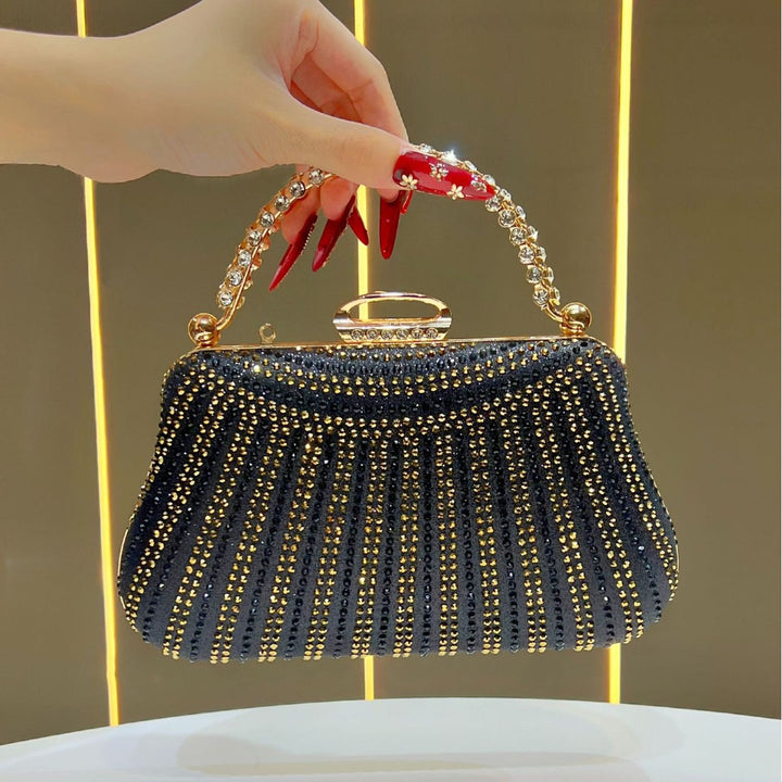 Decorative Rhinestone Evening Handbag