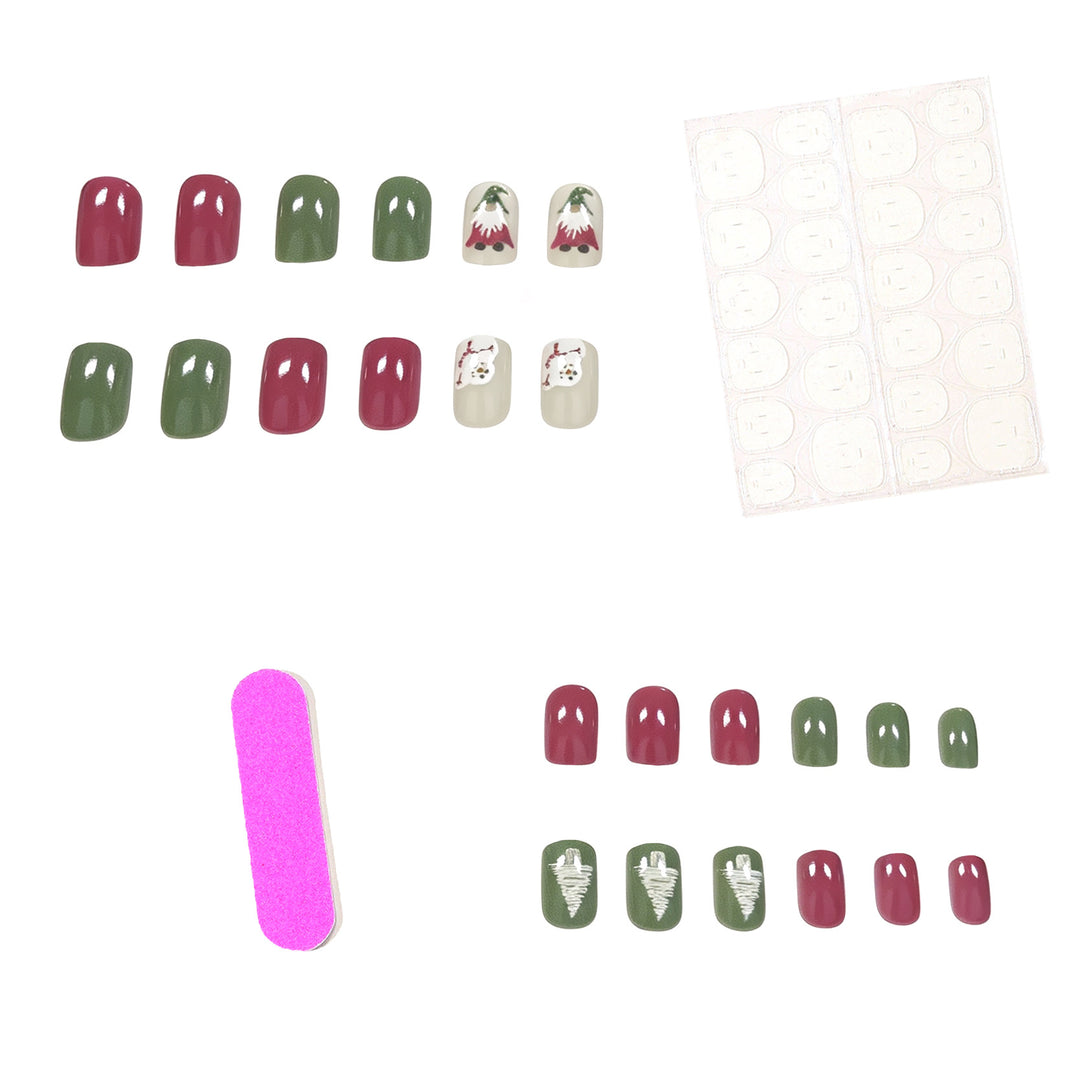Festive Holiday Nail Art Design Set Stornfield