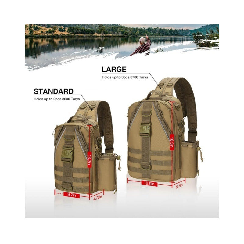 Multifunctional Fishing Backpack Bag with Integrated Accessory Compartments Stornfield