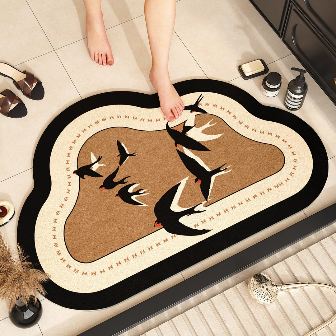Plush Absorbent Bath Mat