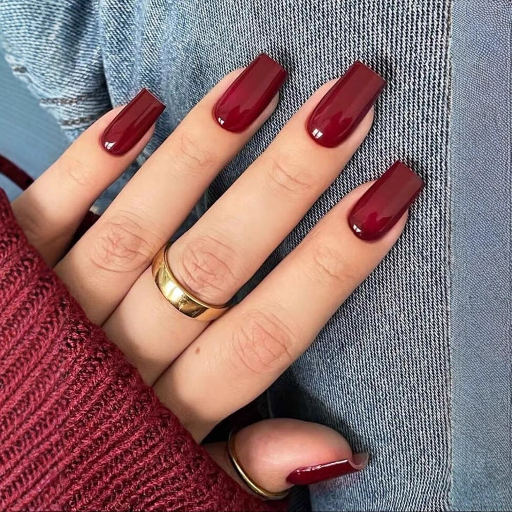 Artifical nail set with luxurious high-gloss finish Stornfield
