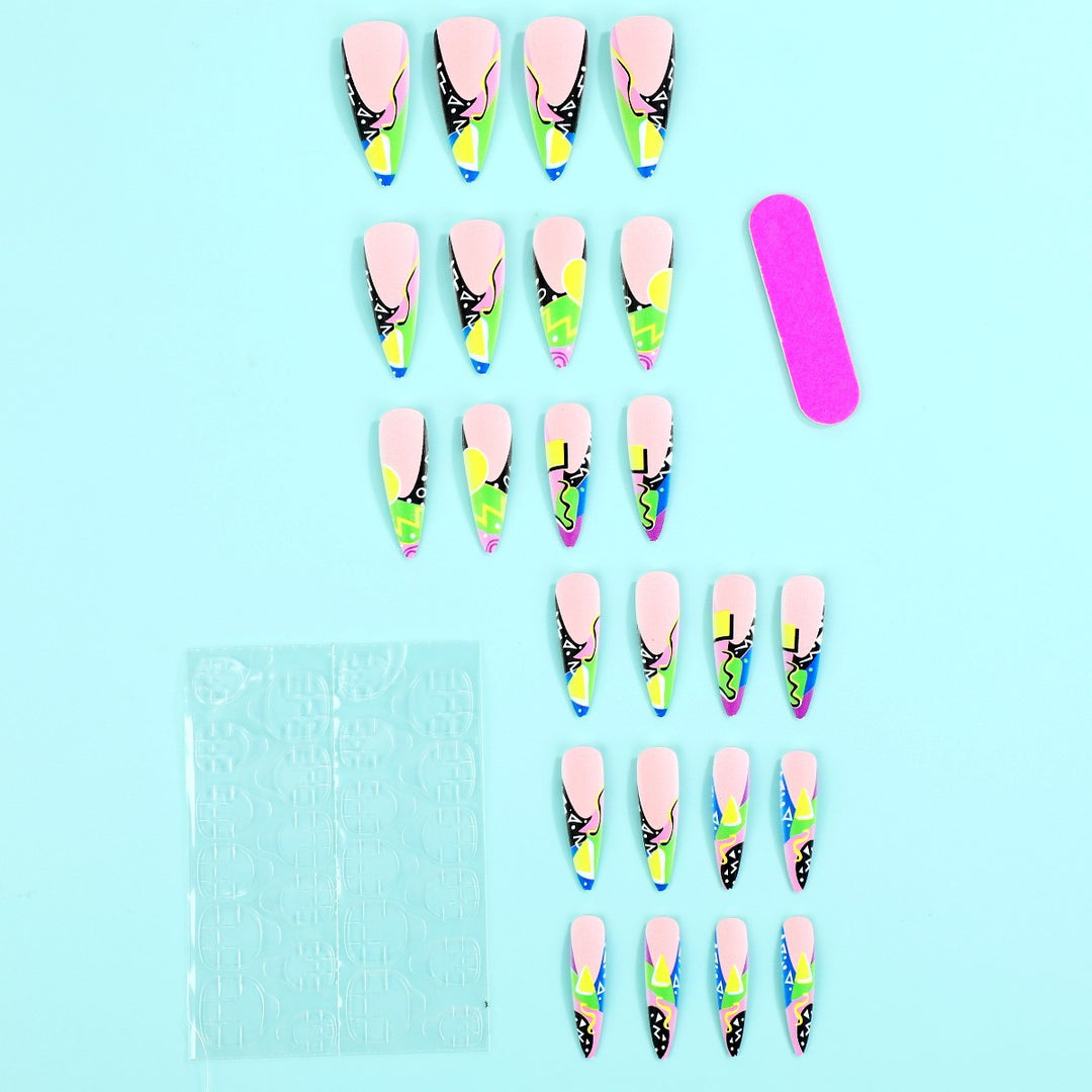 Art Nail Set in Creative Modern Design Stornfield