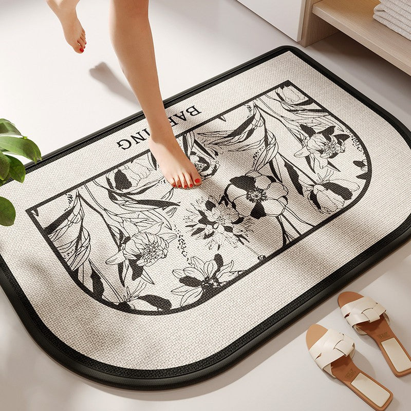 Luxurious Textured Bath Mat