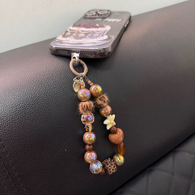 Decorative Beaded Keychain Stornfield 1790134810