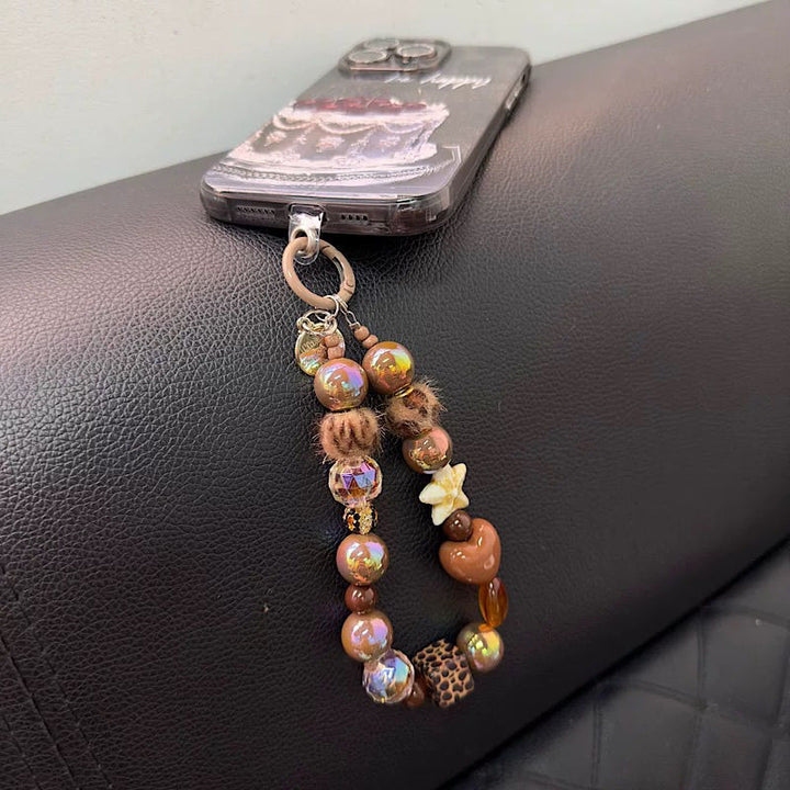 Decorative Beaded Keychain Stornfield 1790134810