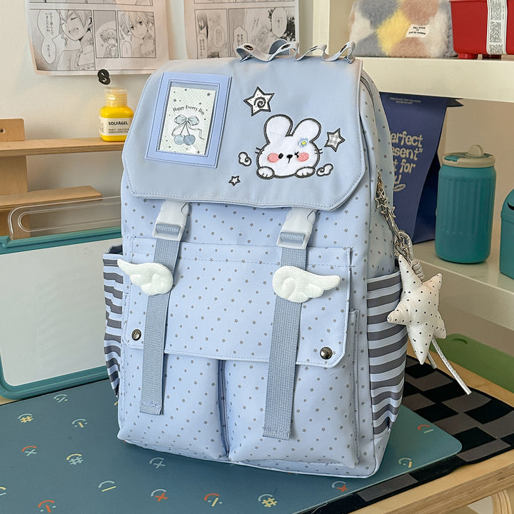 Cute Character Print Backpack Stornfield