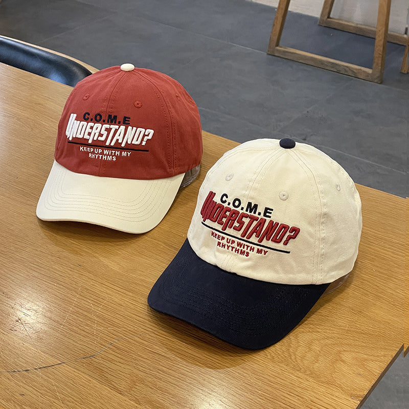 Unisex Casual Textured Cap with Playful Embroidery Stornfield