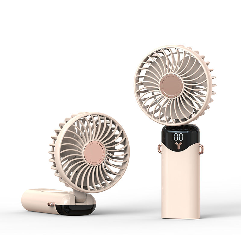 Portable battery fan with digital display Stornfield