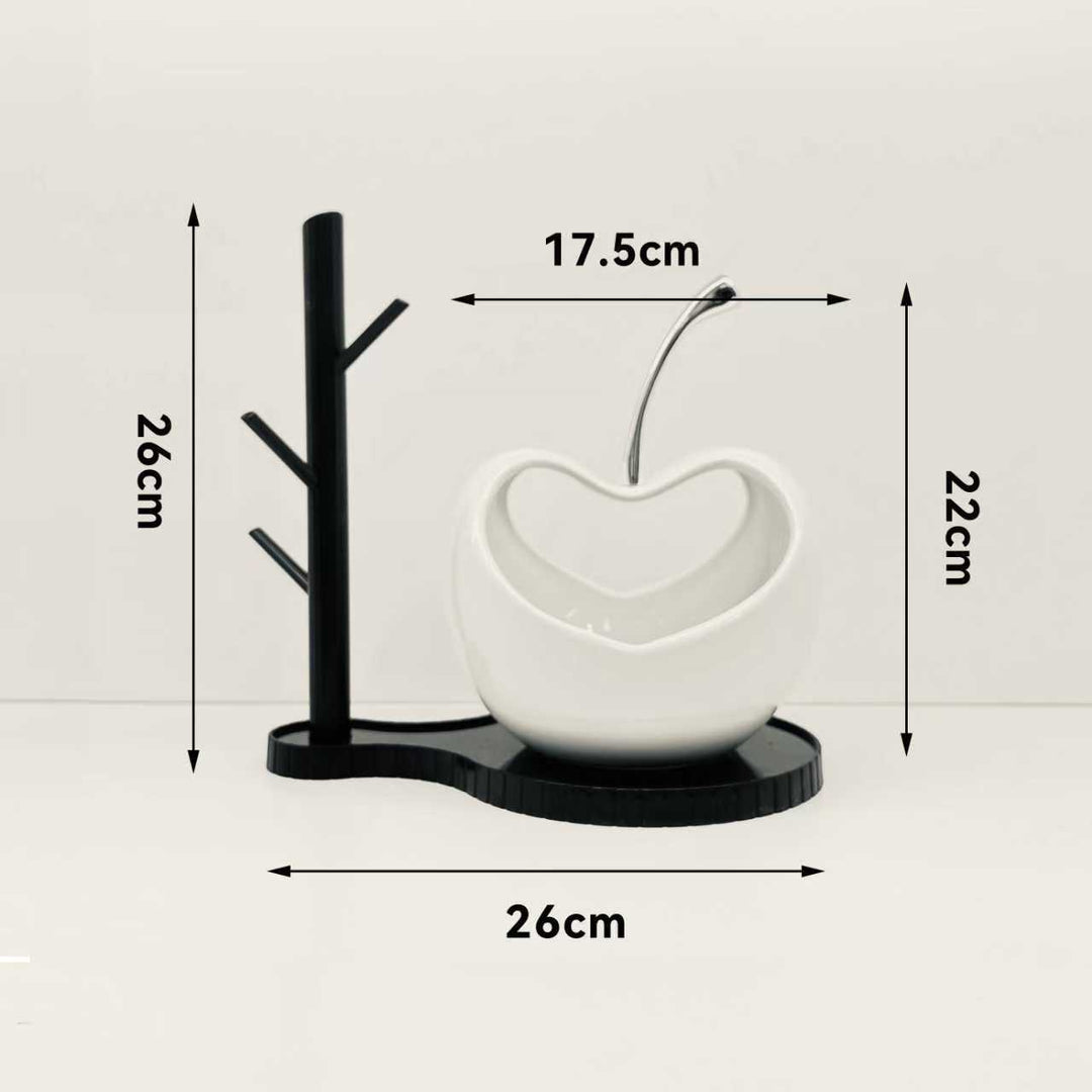 Creative Apple-Shaped Decorative Piece for Home Decor