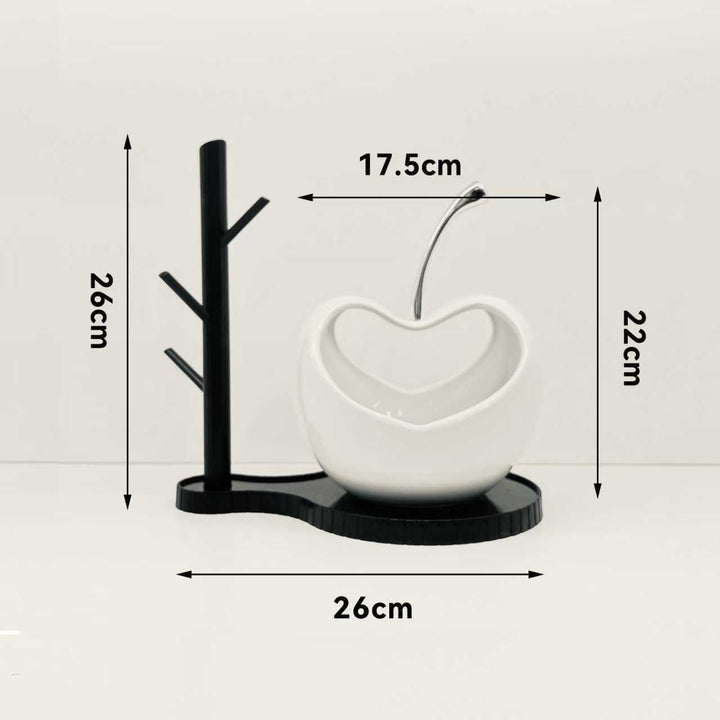 Creative Apple-Shaped Decorative Piece for Home Decor