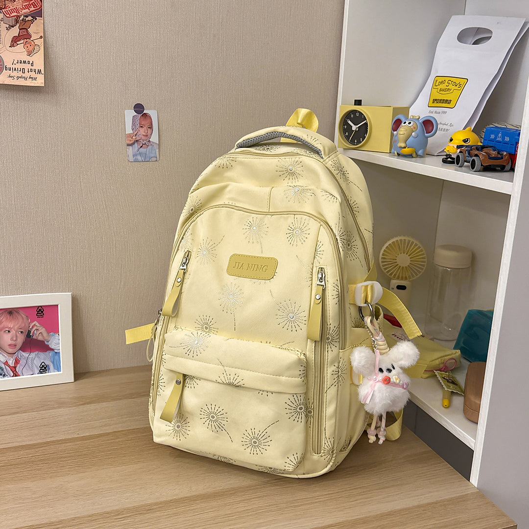 Floral-Printed Backpack with Adjustable Straps Stornfield