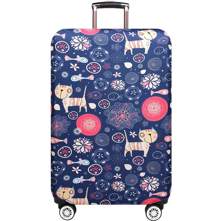 Women's hard shell suitcase with romantic motifs Stornfield