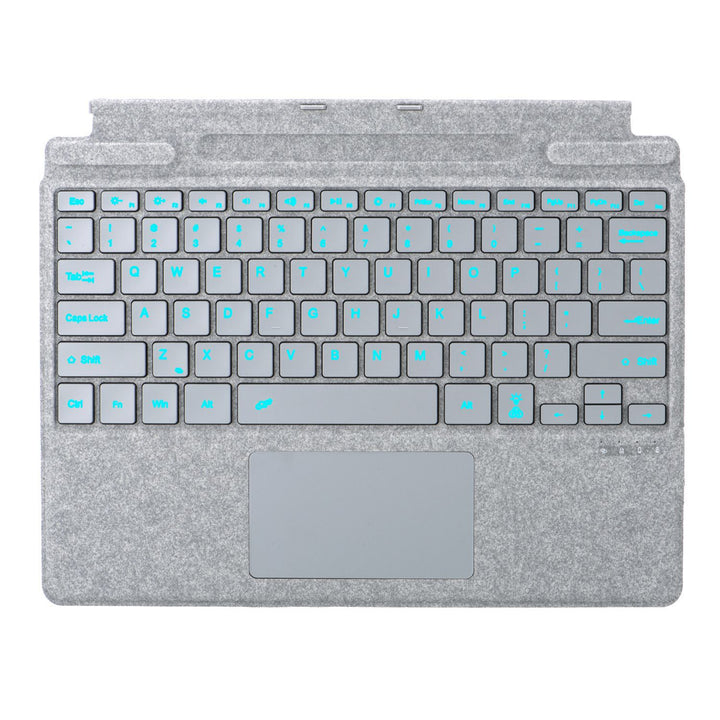 Ergonomic Wireless Keyboard with Integrated Touchpad Stornfield