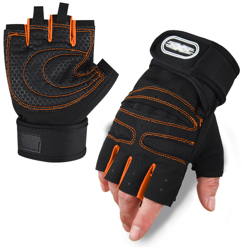 Men's training gloves with ergonomic gel padding Stornfield