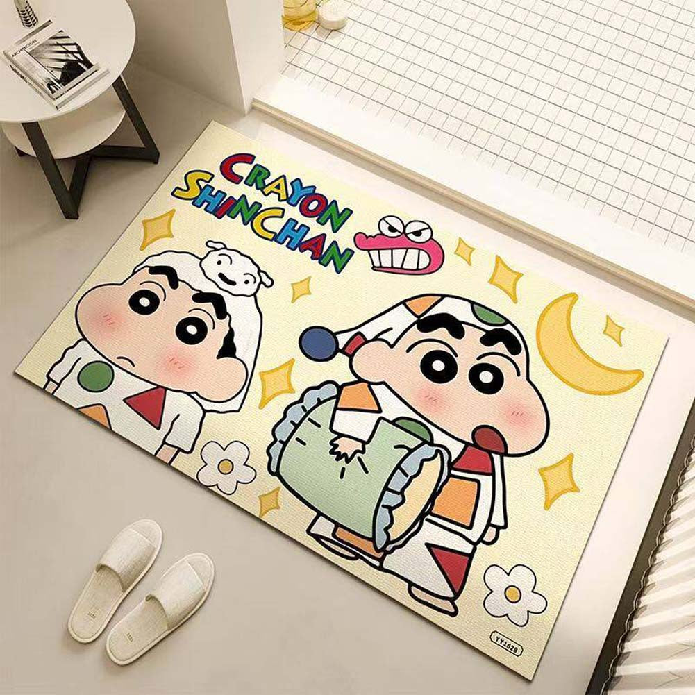 Cartoon-Themed Floor Mat