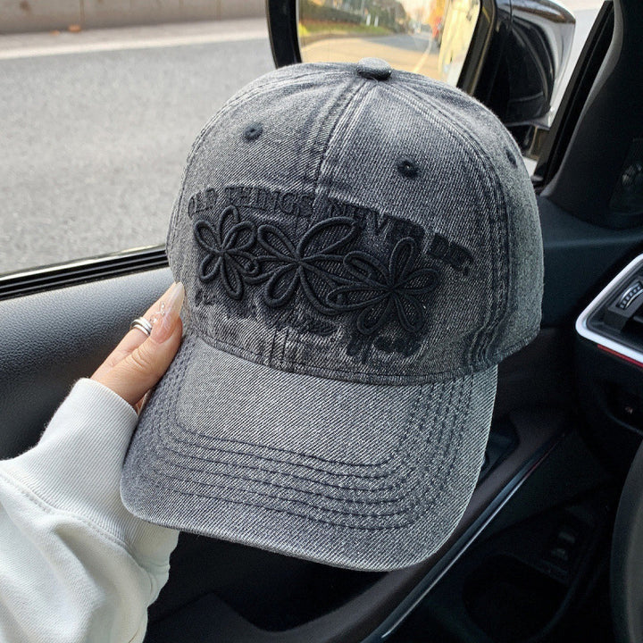Women's Embroidered Denim Cap Stornfield