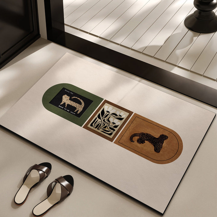 Decorative Bird Theme Rug