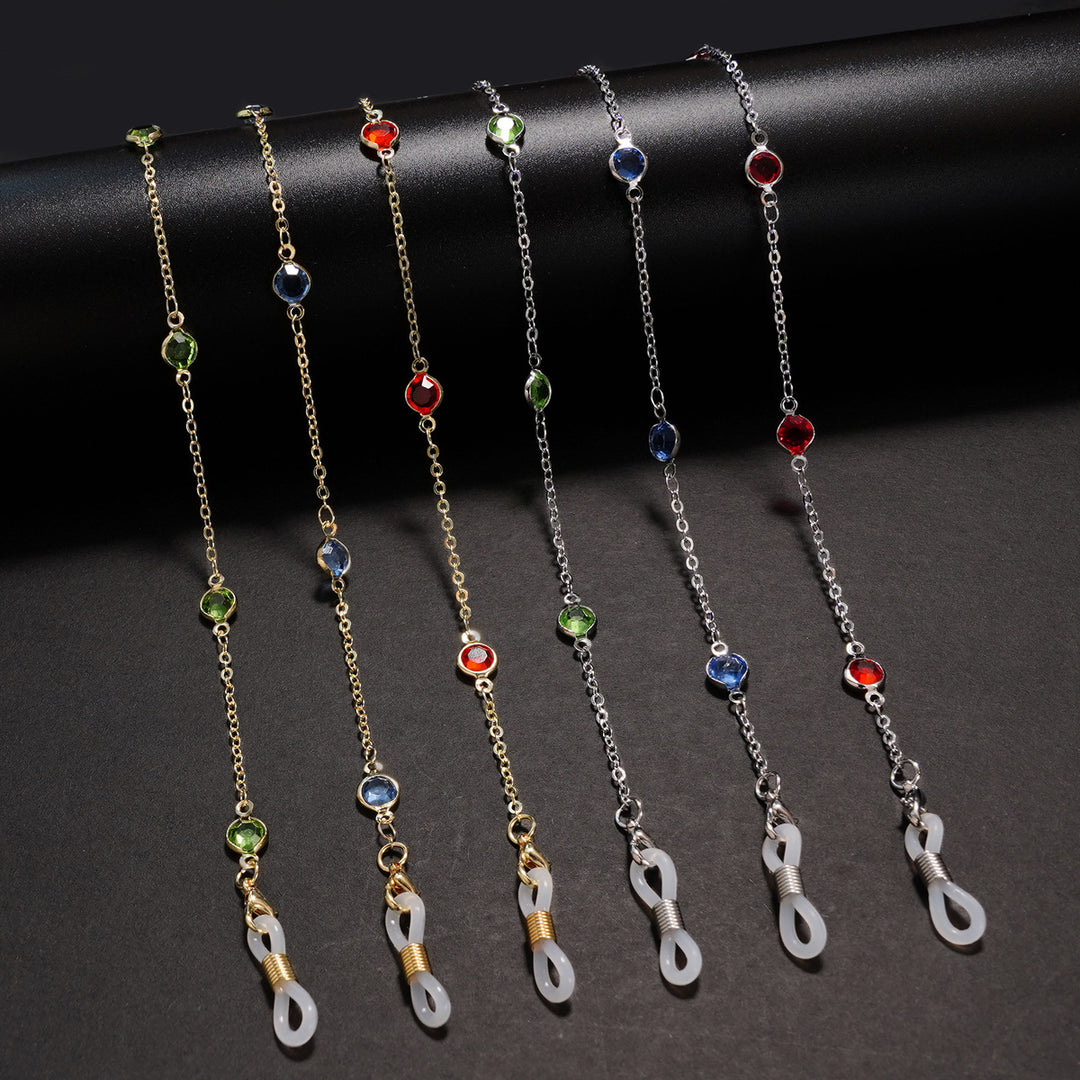 Gemstone-Studded Eyewear Holder Stornfield