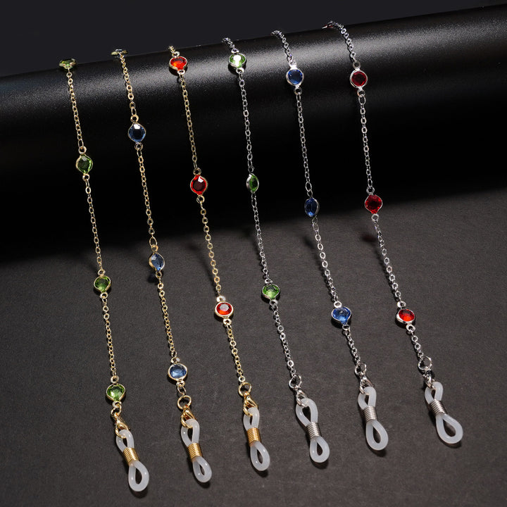 Gemstone-Studded Eyewear Holder Stornfield