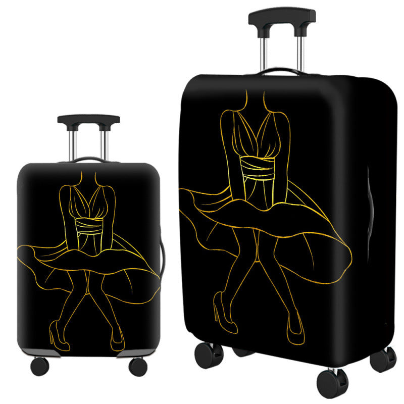 Women's suitcase with unique art design Stornfield