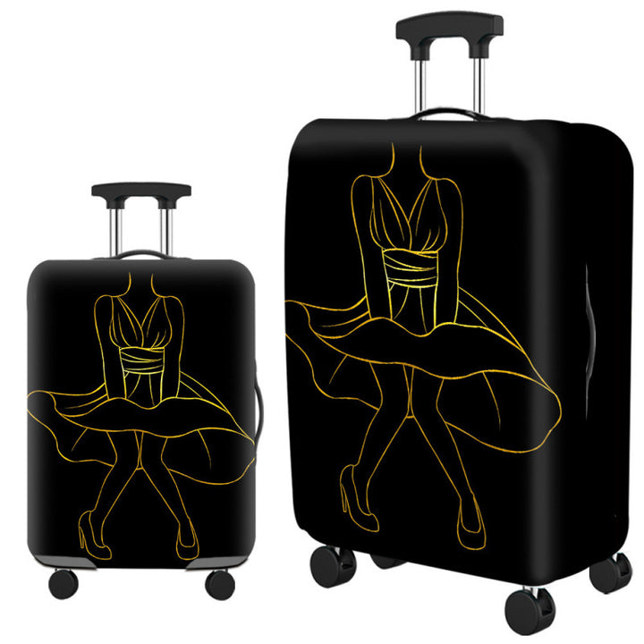 Women's suitcase with unique art design Stornfield