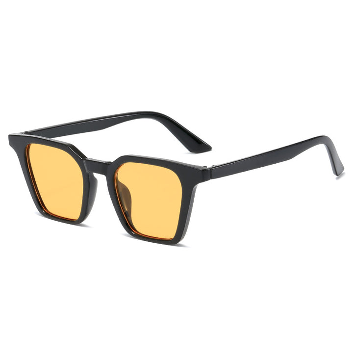 Women's square sunglasses with distinctive shield design and UV protection Stornfield