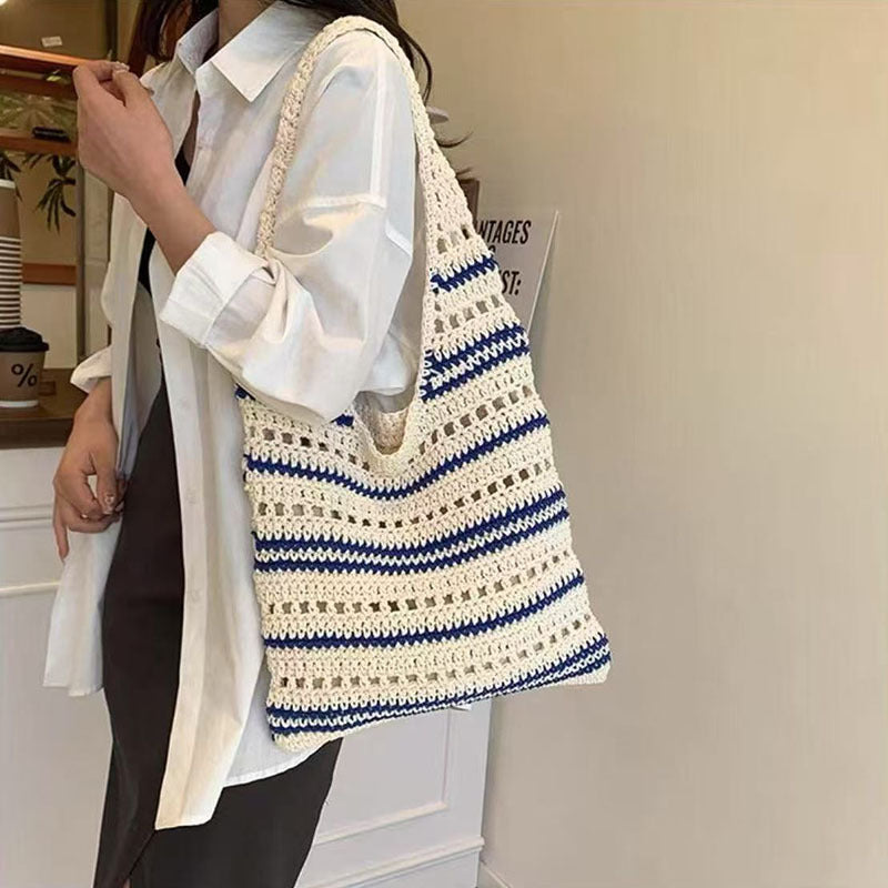 Crocheted Tote Bag with Large Interior Stornfield