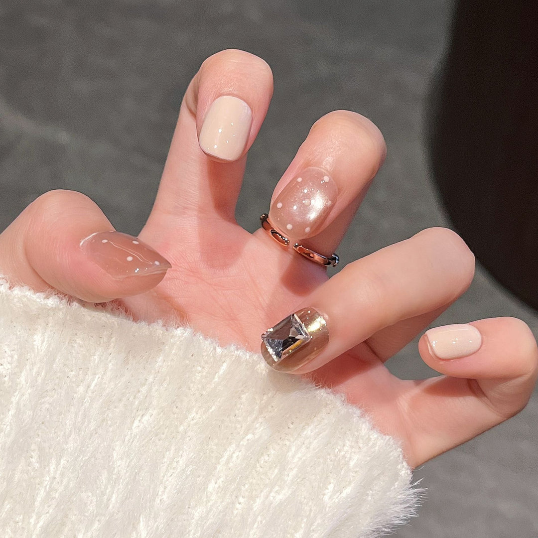 Artistic Press-On Nail Set Stornfield