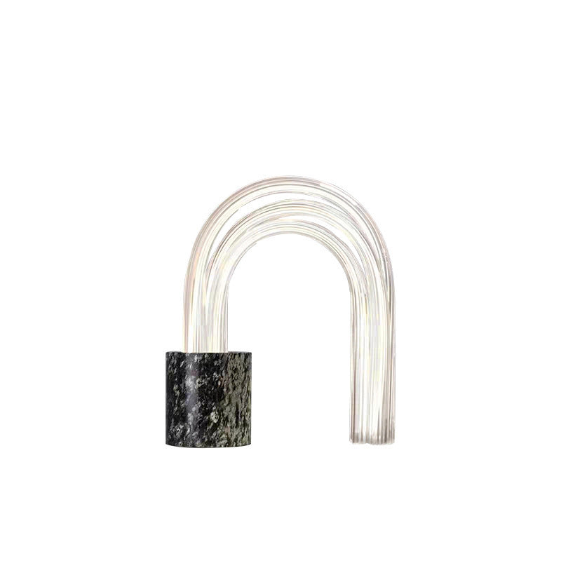 Modern Artistic Table Lamp with Arc Design