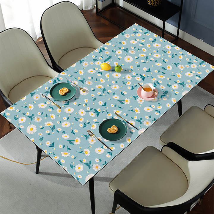 Elegant Marble Design Table Runner for Dining