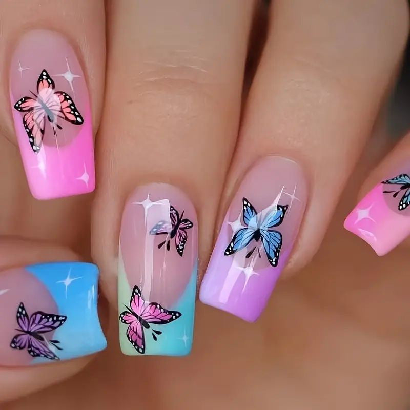 Floral Gradient Nail Art Design Kit Stornfield