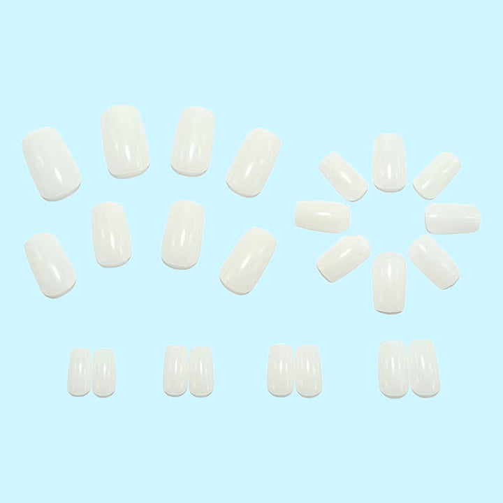 High-Quality Artificial Nails in Elegant French Style Stornfield