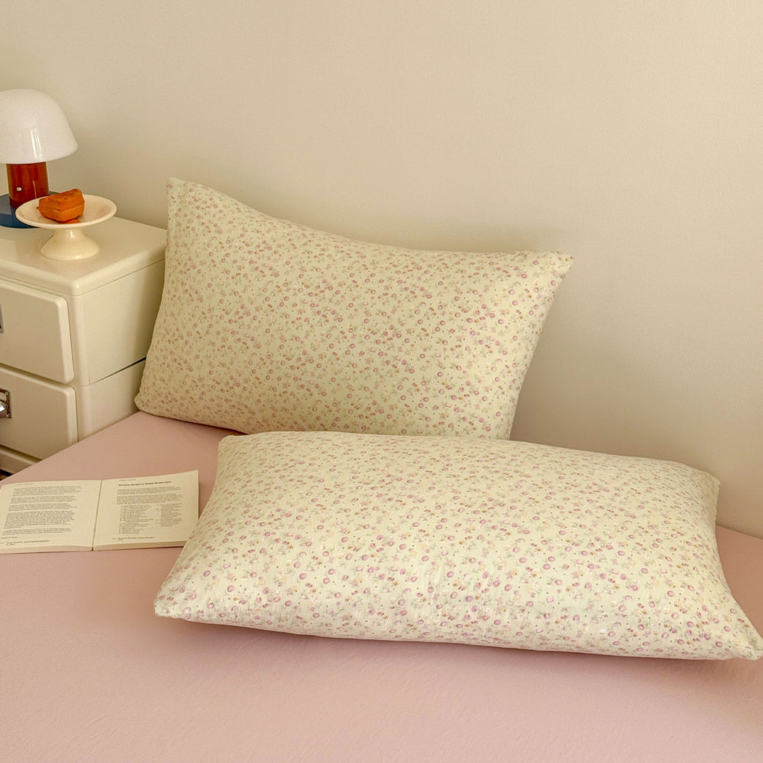 Soft Floral Patterned Duvet Cover Set
