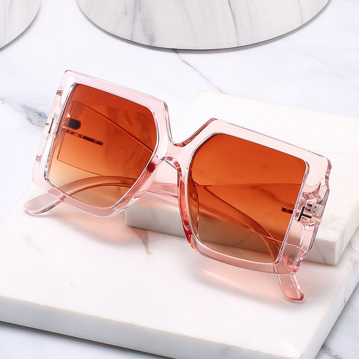 Oversized Geometric Shield Sunglasses Stornfield