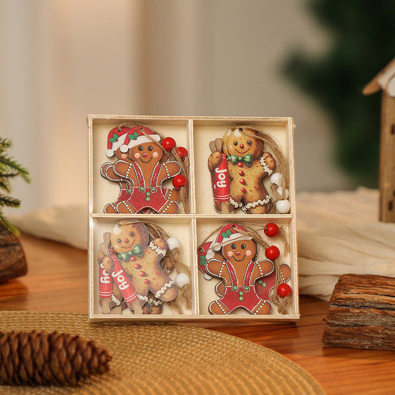 Decorative Christmas ornaments in gnome design Stornfield