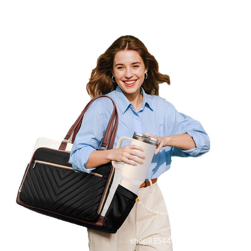 Multi-Functional Quilted Tote Bag Stornfield