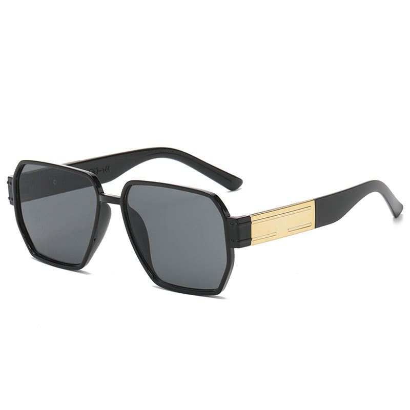 Women's modern oversized sunglasses with asymmetric frame Stornfield