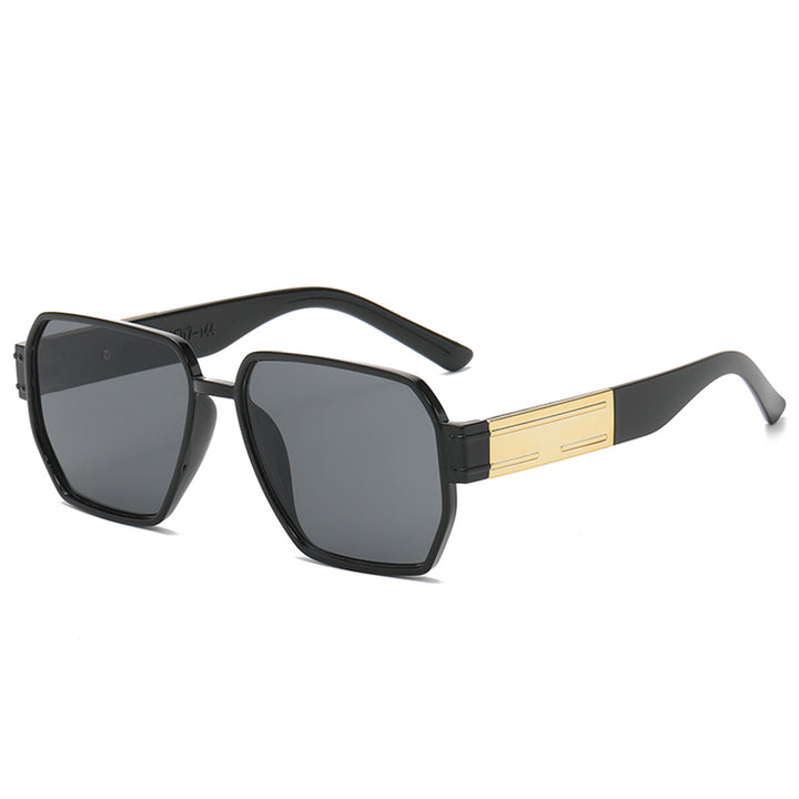 Women's modern oversized sunglasses with asymmetric frame Stornfield